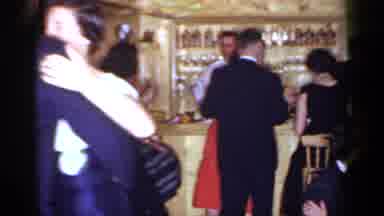 Mineola New York (1966): People On The Club With Enjoy The Movements With Dance