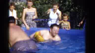 Mineola New York (1966): Back When Pool party