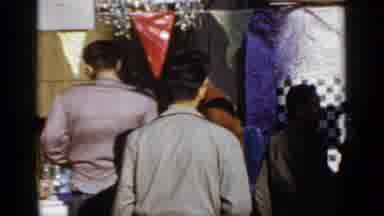 Mineola New York (1966): Attending A Street Fair Looking For Bargains During The