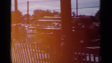 Mineola New York (1966): Fire Department With Its' Trucks And Hoses And Firemen