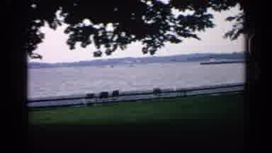 Massachusetts USA (1968): Sweeping A Community Park And A Lake