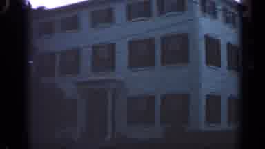 Massachusetts USA (1968): A Shot Of A Old Building That Is White