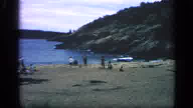 Massachusetts USA (1968): People Having Fun At The Beach But No One Seems To Be
