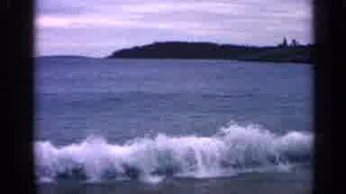 Massachusetts USA (1968): A Lonely Mountain With Flora And Fauna In The Middle Of