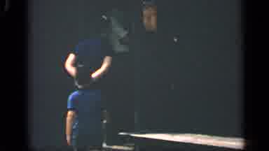 Massachusetts USA (1969): People Adult And Child Entering And Walking Around