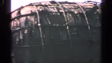 Massachusetts USA (1969): Example Of An Indigenous Hollow Construction In The