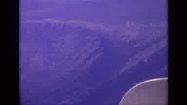 India (1970): Aerial Mountain Range On A Bright Sunny Day