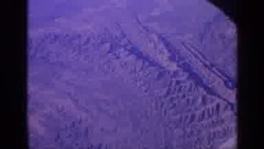 India (1970): Aerial Footage Of The Mountain From A Height Elevation Aircraft