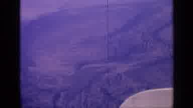 India (1970): Being In The Air Looking Down At Different Geographical Area