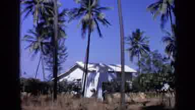India (1970): License To Visit Beach Shack Under Palm Trees And Clear Sky