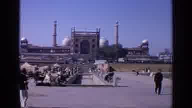 India (1970): Taj Mahal On A Bright Sunny Day