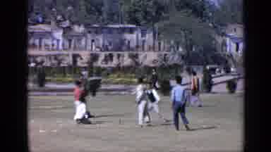 India (1970): People At The Park Playing Around And Also Taking Naps