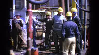 United Kingdom (1970): Big Equipment Is Used On This Construction Site With Many