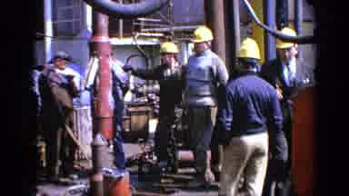 United Kingdom (1970): Construction Workers Waiting For Next Order Or Taking A