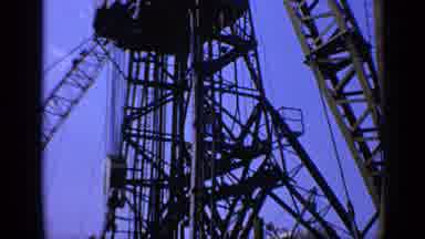 United Kingdom (1970): Showing The Water And Sky With A Tower And Rails