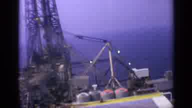 United Kingdom (1970): Offshore Oil Well Platform In Persian Gulf Or A Creator On