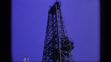 United Kingdom (1970): Looking At An Offshore Oil Rig