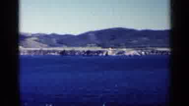 CUBA-1962: Mountains And Blue Water On A Sunny Day