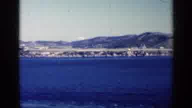 Cuba (1962): Captivating Footage Of A Beautiful Oceanic View With Mountains In The
