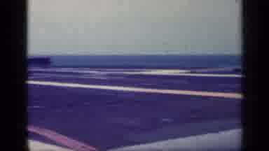 CUBA-1962: Man Directing Plane Takeoff on Aircraft Carrier Deck