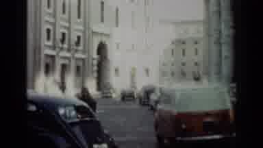Cuba (1962): Water Fountain And Landmark Buildings In A City