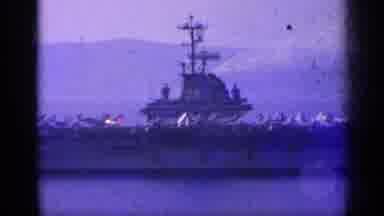 Italy-1962: Aircraft Carrier At Sea With Jets On Deck