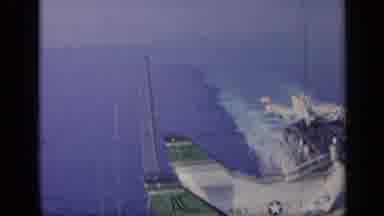 Italy (1962): Open Ocean Two Aircraft Carriers Close Up On Aircrafts