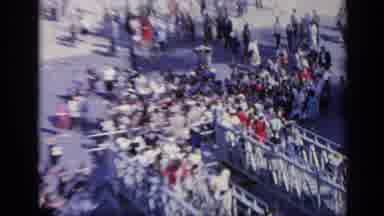 Italy (1962): Crowding Of People Being Received By Their Loved Ones Who Went On An