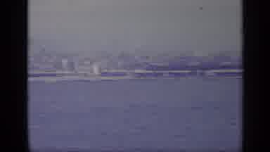 Italy (1962): A Coast On The City With An Airplane Stationed At A Carrier