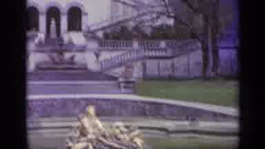 Italy (1962): A Quick Look At The Courtyard And Fountain At A Military