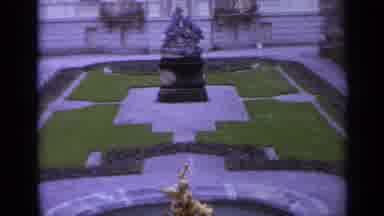 Italy (1962): Shot Of Fountain Then Statue Then Building Then Surrounding Area