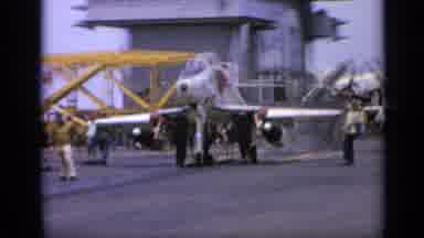 Italy (1962): Airplane Takeoff On Aircraft Carrier
