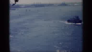 Italy (1962): Three Different Boats Are Being Operated To Drive Forward In A Large
