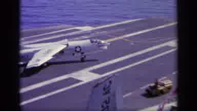Greece (1963): Fighter Jet About To Take Off And Landing On A Base Located On The