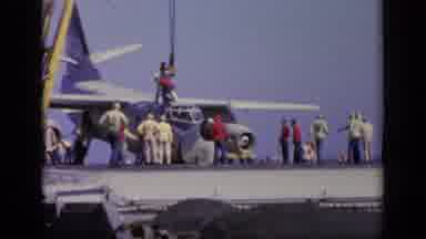Greece (1963): Old Guy Running On Runway On Lookers Carry On Normally