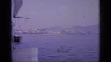 Greece (1963): Ship Underway Showing The Sea