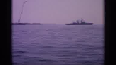 Greece (1963): War Ships In The Distance On The Water