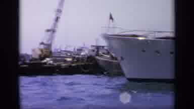 Greece (1963): Boat That Is Returning To A Tourist Port