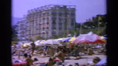 GREECE-1963: A Day At The Beach With Speedboat