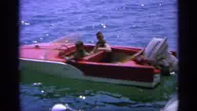 Greece (1963): Several People Enjoy Their Day On The Water Either By Swimming Or