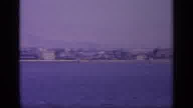 Greece (1963): Whole City They Are Headed Toward While In Water On Boat Through