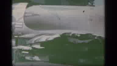 GREECE-1963: Severely Damaged Jet Fighter After Fire Accident on Carrier