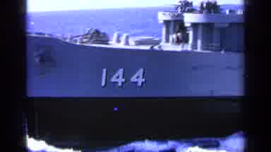 GREECE-1963: Naval Ship With Number 144 and Crew on Deck