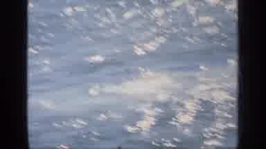 GREECE-1963: Water Swirls In The Sea As An Aircraft Carrier Sails Over Carrying