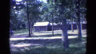 Florida USA (1968): Calm Forest-Like Landscape With Some Type Of Wooden Building