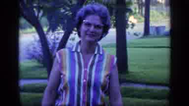 Florida USA (1968): Women Walking In The Park Towards The Camera And Sticking
