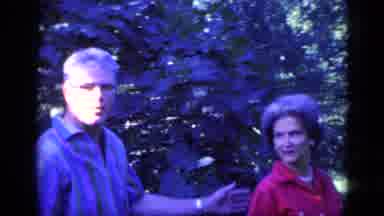 Florida USA (1968): Couple Old Outside Enjoying Sunny Day Grateful Happy In Love