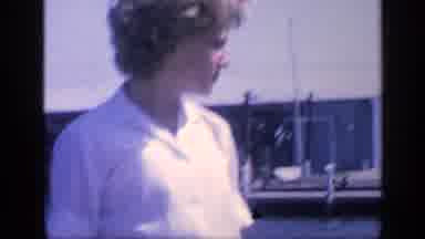 Florida USA (1968): Women Ocean Boating Harbor Boats