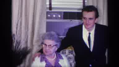 California USA (1969): Spending Time With Grandma