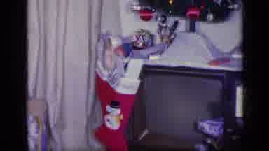California USA (1969): Presents Scattered On The Floor With Decorations For